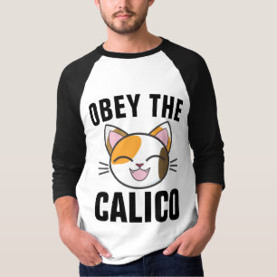 CALICO CAT T-Shirts, OBEY CALICO T Shirt