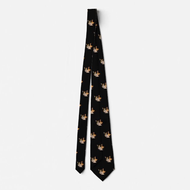Calico Cat Tie Slips (Baksida)