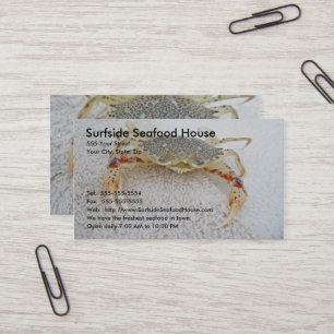 Calico Crab-Affärskort Visitkort