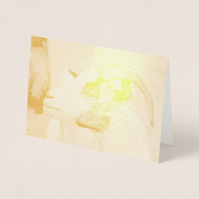 Calico-get Folierat Kort (Framsida)