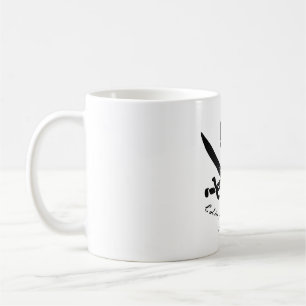 Calico Jack Nassau Pirat Flagga Jolly Roger Kaffemugg
