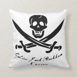 Calico Jack Nassau Pirat Flagga Jolly Roger Kudde