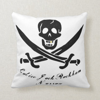 Calico Jack Nassau Pirat Flagga Jolly Roger Kudde