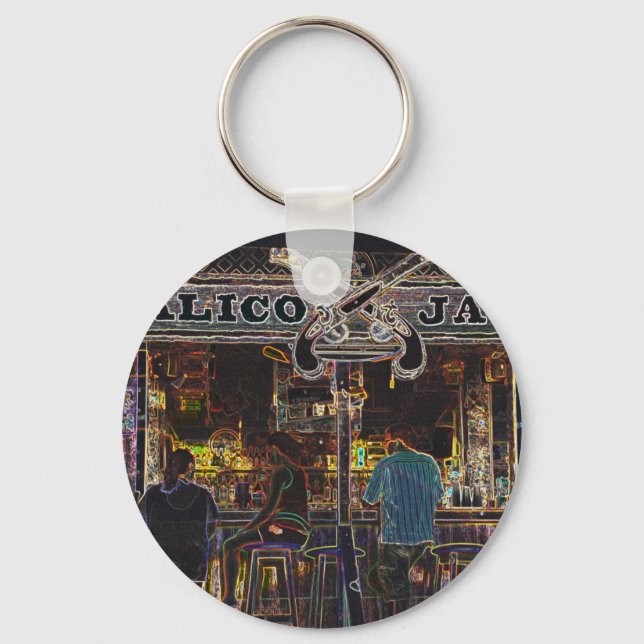 Calico Jacks Grand Cayman Island Nyckelring (Framsida)