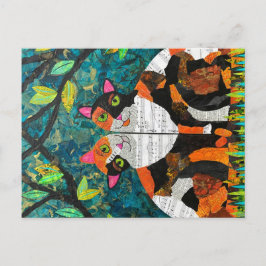 Calico Kärlek Vykort