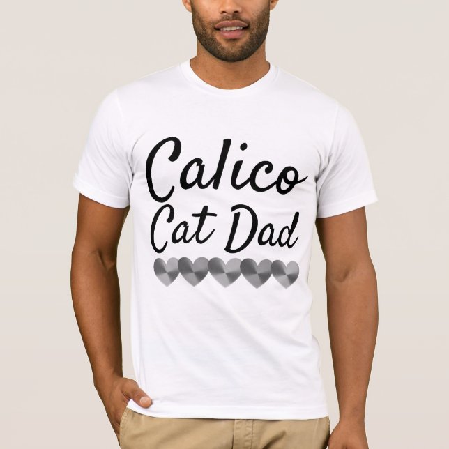 CALICO KATT PAPPA T-Shirts (Framsida)