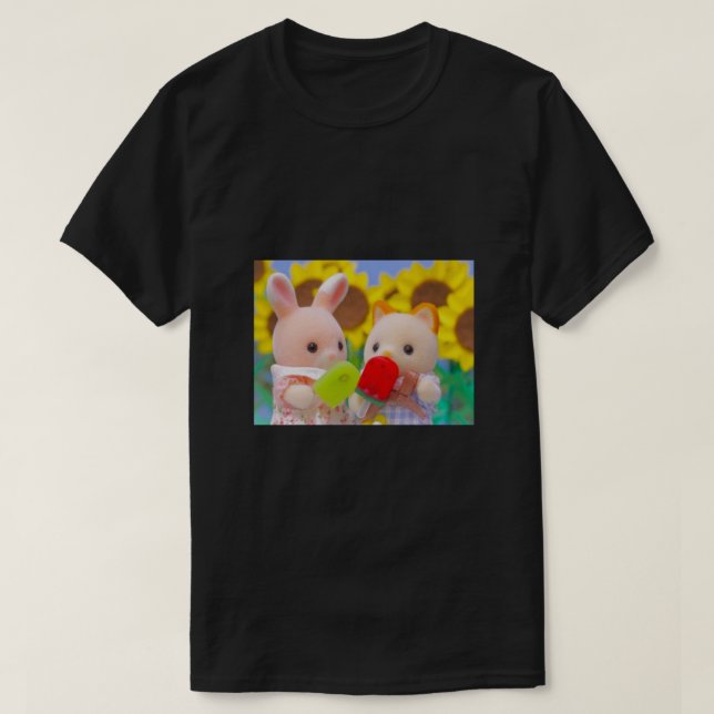 Calico-kritiker Popsicles Summer Day Classic T Shirt (Design framsida)