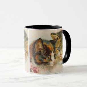 Calico och Tabby Kittens ・ H. Maguire ・ Mugg
