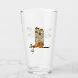 Calico Pennant Dragonfly Beer Glass Glaskopp
