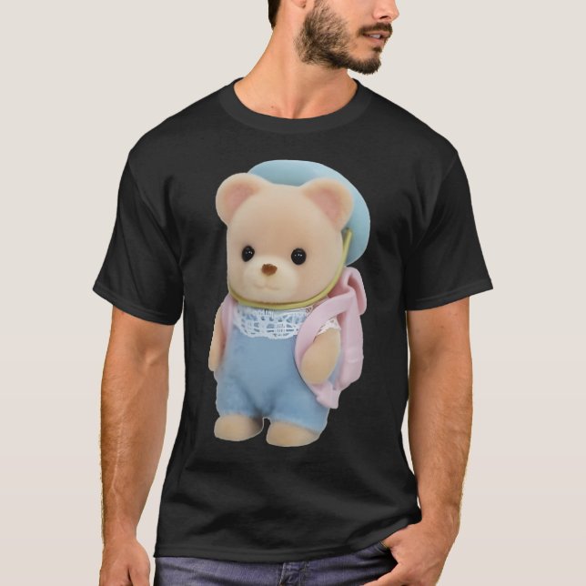 Calico-tecknare med ryggsäck t shirt (Framsida)