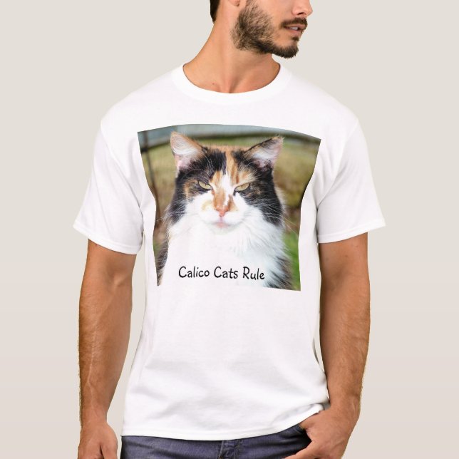 Calicokatt T-shirt (Framsida)