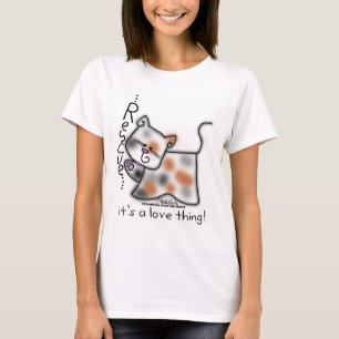 Calicos RÄDDING...Det är en kärlek sak! Tee Shirt