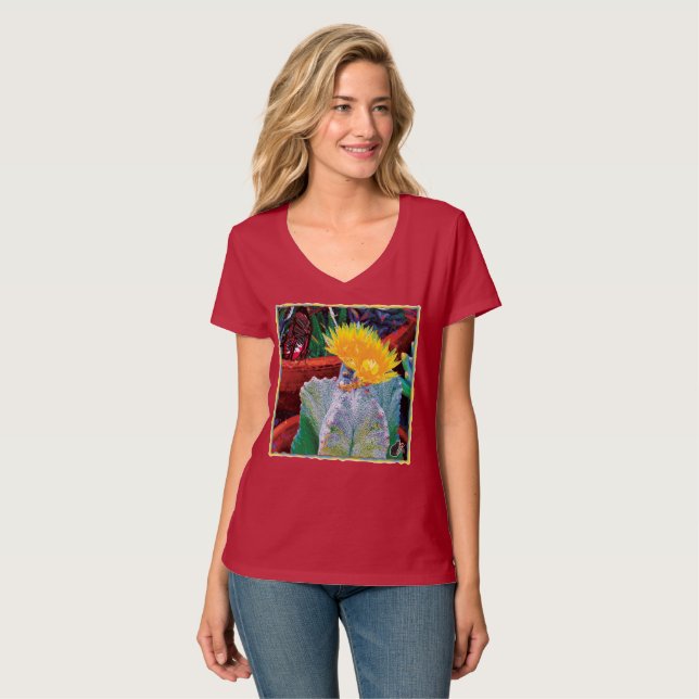 Caliente Kaktus T-Shirt (Hel framsida)