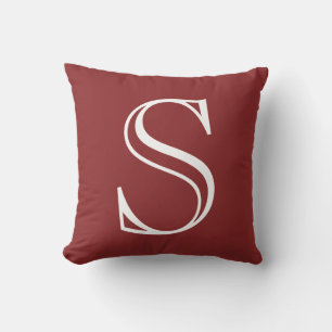 Caliente Red Anpassningsbar Initial Kudde