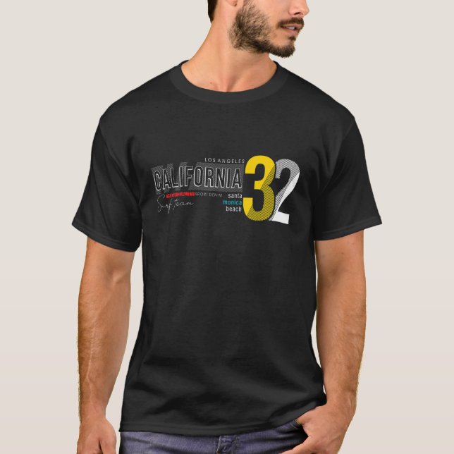 California 32 Republic Cali Apparel   T Shirt (Framsida)