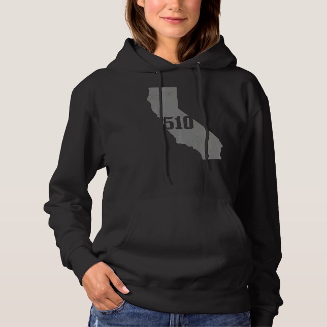 California 510 Area Code Richmond Oakland State Mo T Shirt (Framsida)