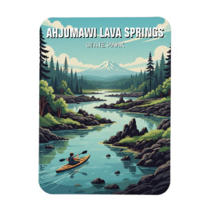 California Ahjumawi Lava Springs State Park Resa Magnet