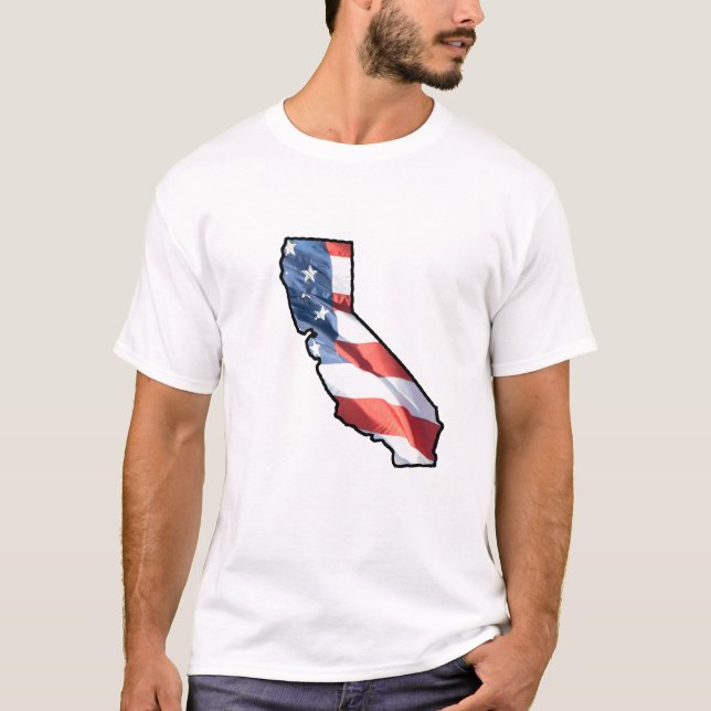 CALIFORNIA ALL-AMERICAN T-SHIRT (Framsida)