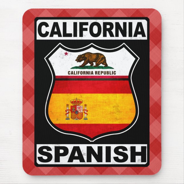 California American Mousemat Musmatta (Framsidan)
