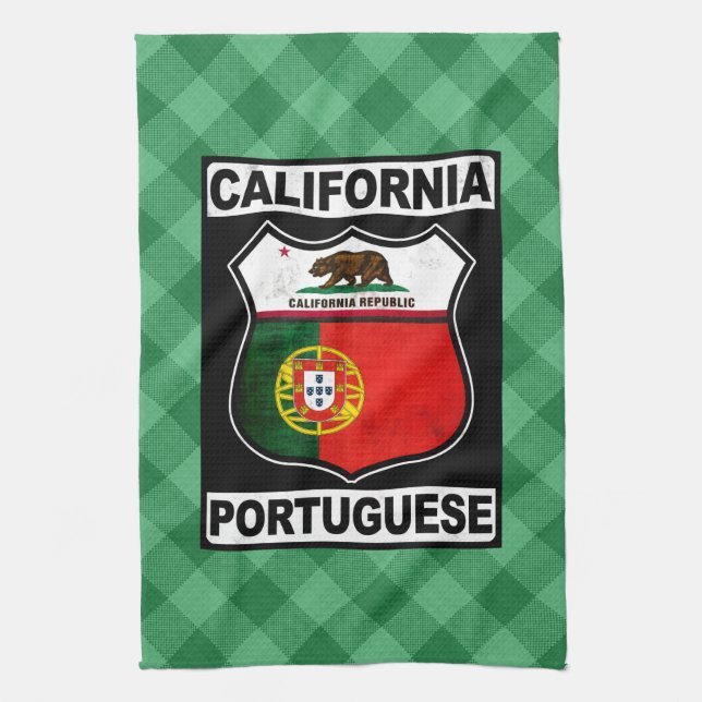 California American Tea Towels Kökshandduk (Vertikal)