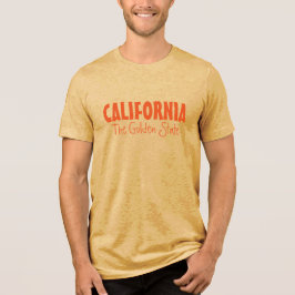 CALIFORNIA anpassad textkläder Tee