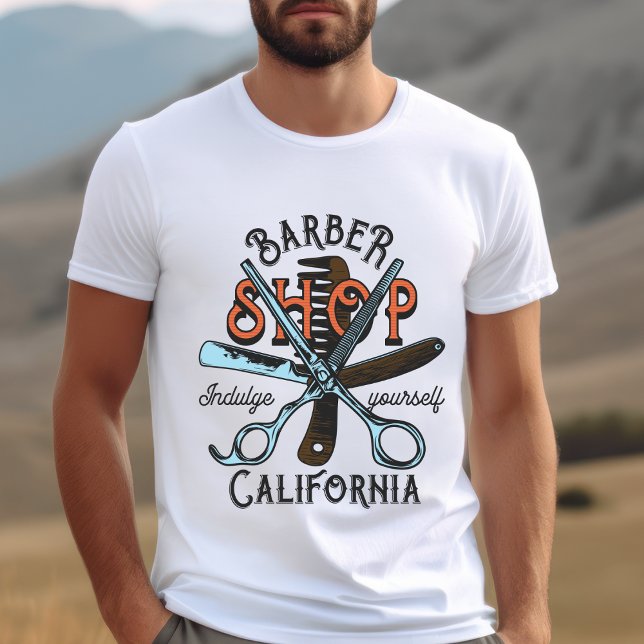 California Barbershop Indulge Yourself T-Shirt (Skapare uppladdad)