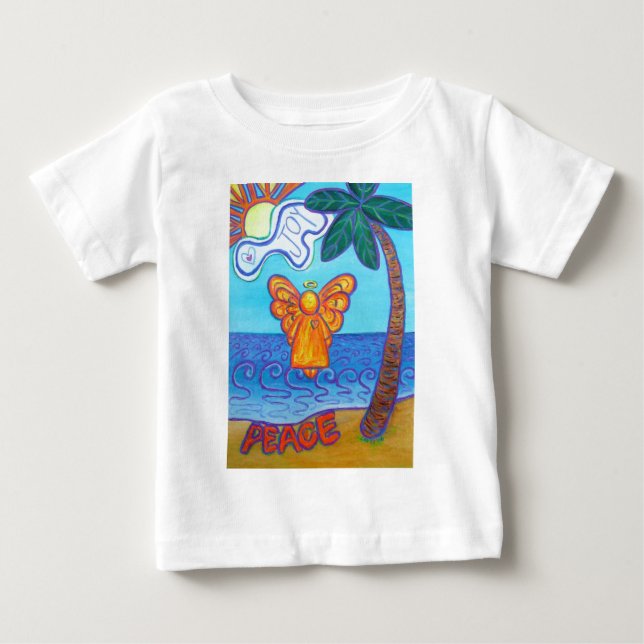 California Beach Angel T Shirt (Framsida)