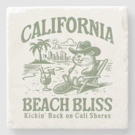 California Beach Bliss on Cali Shores Stenunderlägg