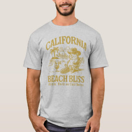 California Beach Bliss on Cali Shores T Shirt