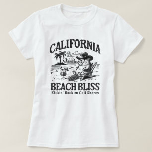 California Beach Bliss on Cali Shores T Shirt
