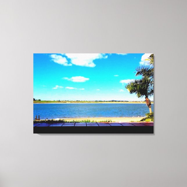 CALIFORNIA BEACH canvas (Framsida)