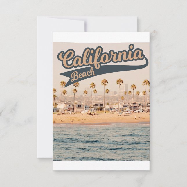 California Beach, Los Angeles, voyage,  (Framsida)