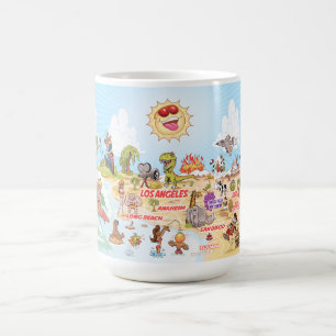 California Beach Paradise Mugg