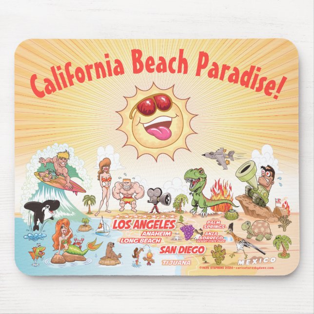California Beach Paradise Musmatta (Framsidan)