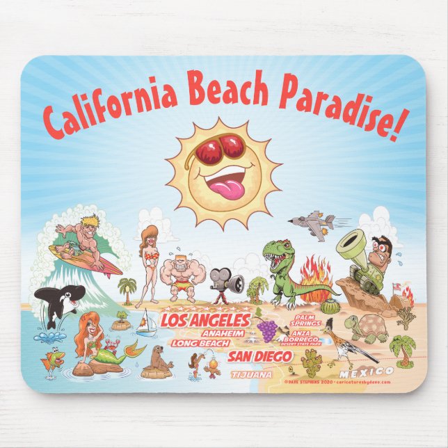 California Beach Paradise Musmatta (Framsidan)