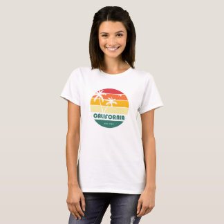 California Beach Sunset T Shirt