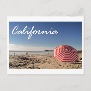 California Beach-vykort Vykort