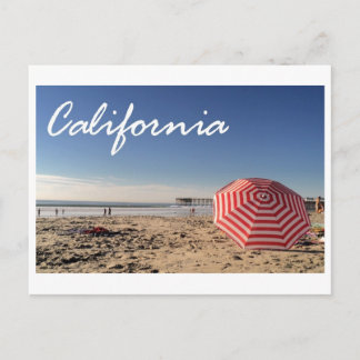 California Beach-vykort Vykort