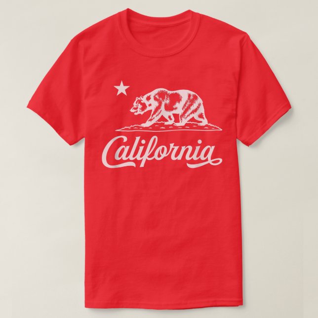 California Bear State Side Gift 482 T Shirt (Design framsida)
