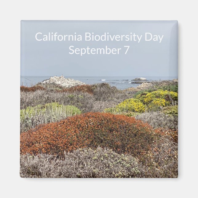 California Biodiversity Day Magnet (Framsidan)