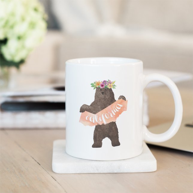 California Boho Bear Kaffemugg (Skapare uppladdad)