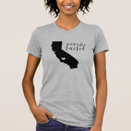 California Born and Razed State Tee