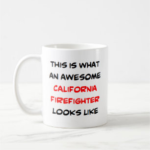 california-brandman, fantastisk kaffemugg