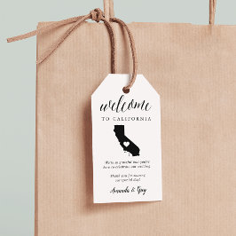 California Bröllop Välkommen Presentetikett
