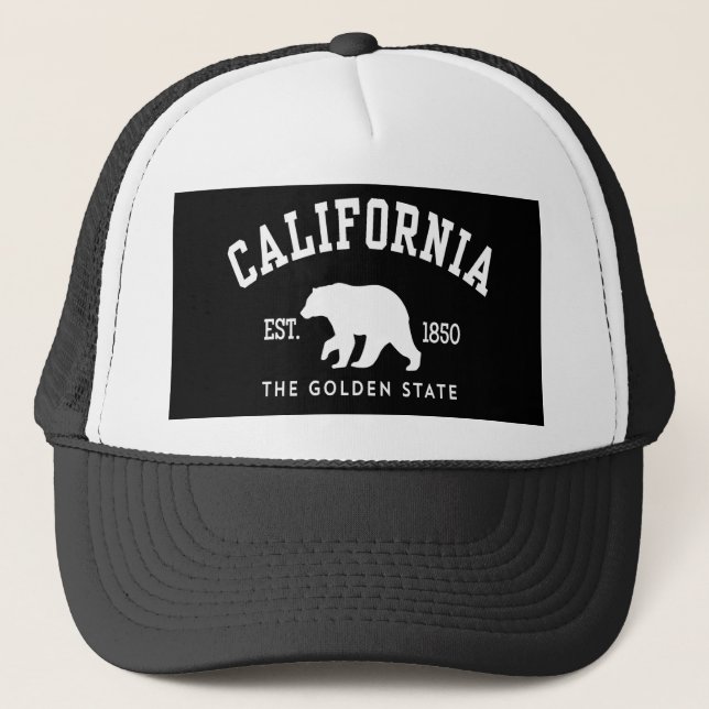 California CA Bear Keps (Framsida)