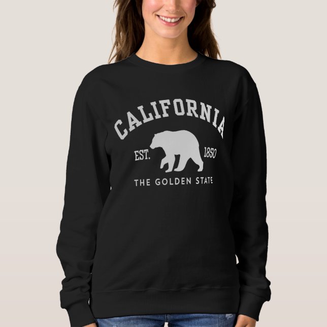 California CA Bear T Shirt (Framsida)