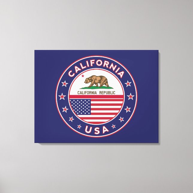 California Canvastryck (Framsida)
