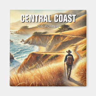 California Central Kusten Hiker Magnet