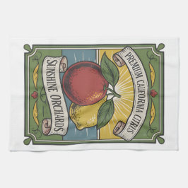 California Citrus Kitchen Towel Kökshandduk