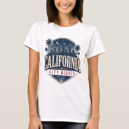 California City Nights Vintage Grafisk T-Shirt